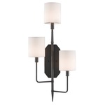 Knowsley Wall Sconce - Oil Rubbed Bronze / Off White