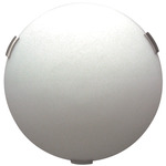 Orinoco Ceiling Light - Satin Nickel / Opal