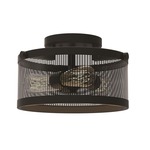Gastown Semi Flush Ceiling Light - Graphite