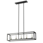 Sambre Linear Pendant - Graphite / Graphite