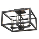 Sambre Ceiling Light - Graphite / Graphite