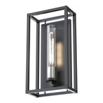 Sambre Wall Light - Graphite / Clear