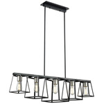 Cape Breton Linear Pendant - Ebony / Ebony