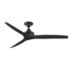 Spitfire Indoor / Outdoor Ceiling Fan - Black / Black