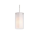 Firenze Pendant - Brushed Nickel / Opal