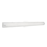 Peggy Bathroom Vanity Light - Chrome / White Opal