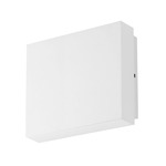 Mica Indoor / Outdoor Wall Sconce - White / Frosted