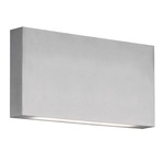 Mica Indoor / Outdoor Wall Sconce - Brushed Nickel / Frosted