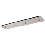 Multi Port Linear Canopy - Brushed Nickel