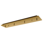 Multi Port Linear Canopy - Brushed Gold