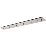 Multi Port Linear Canopy - Brushed Nickel