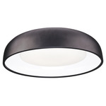 Beacon Ceiling Light Fixture - Black / White Opal