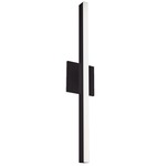 Vega Wall Sconce - Black / Frosted