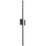 Vega Wall Sconce - Black / Frosted