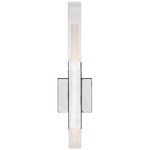 Martelo Wall Light - Chrome / Frosted