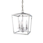 Cage Mini Pendant - Polished Nickel