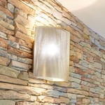 Half Moon Wall Light - Stainless Steel