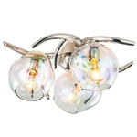 Ersa Ceiling Light - Nickel / Iridescent