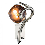 Ersa Wall Sconce - Nickel / Iridescent