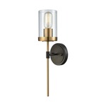 North Haven Wall Light - Oil Rubbed Bronze / Clear