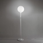 Castore Floor Lamp - White / White