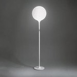 Castore Floor Lamp - White / White