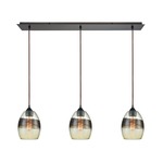 Whisp Linear Pendant - Oil Rubbed Bronze / Champagne