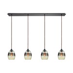 Whisp Linear Pendant - Oil Rubbed Bronze / Champagne