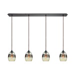 Whisp Linear Pendant - Oil Rubbed Bronze / Champagne