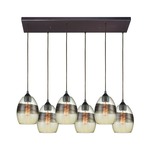 Whisp Linear Pendant - Oil Rubbed Bronze / Champagne