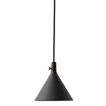 Cast Triangle Pendant - Black