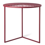 Iso-A Side Table - Bordeaux
