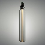 Edison Tube Med Base 2W LED 120V Non-Dimmable Bulb - Crystal