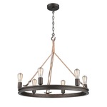 Chatham Chandelier - Gunmetal Bronze