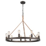 Chatham Chandelier - Gunmetal Bronze