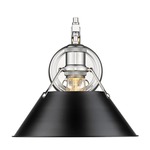 Orwell Wall Light - Chrome / Black