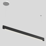 Line Light Pendant - White / Black White Oak