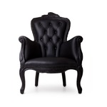 Smoke Arm Chair - Black
