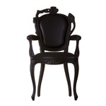 Smoke Dining Armchair - Black