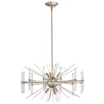 Eris Chandelier - Polished Nickel / Crystal