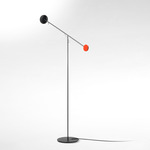 Copernica Floor Lamp - Graphite / Black / Red