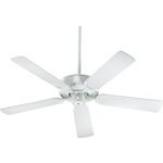 All-Weather Allure Outdoor Ceiling Fan - White / White