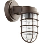 Belfour Outdoor Wall Light - Oiled Bronze / Clear