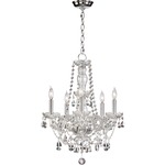 Bohemian Katrina and Katerina Chandelier - Chrome / Imperial