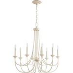 Brooks Bare Chandelier - Persian White