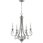 Bryant Bare Chandelier - Classic Nickel