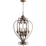 Bryant Entry Pendant - Oiled Bronze