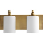 Celeste Bathroom Vanity Light - Aged Brass