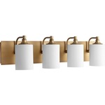 Celeste Bathroom Vanity Light - Aged Brass