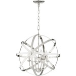 Celeste Sphere Pendant - Polished Nickel